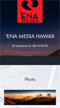 Mobile Screenshot of enamediahawaii.com